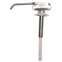 Zeep- en ontsmettingsdispenser van aluminium, 500 ml Vervangingspomp (roestvrij staal),voor zeep- en ontsmettingsdispenser, 500 ml